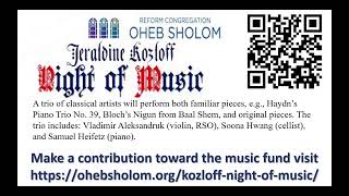 Jeraldine Kozloff Night of Music May 18 2024 [upl. by Olshausen]