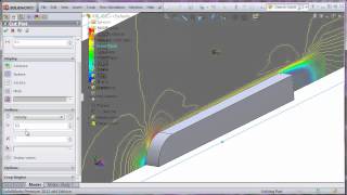 SOLIDWORKS Flow Simulation – Isolines [upl. by Ybab804]