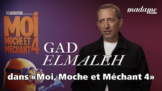 quotJaimerais voir les Minions à Marrakech quot linterview de Gad Elmaleh pour quotMoi Moche et Méchantquot [upl. by Gianni]