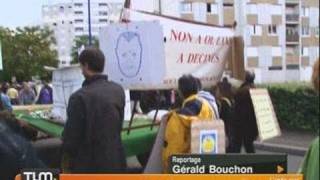 OL Land  des faux bouchons à Décines Lyon [upl. by Anij]