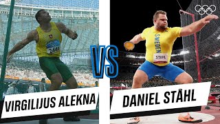 Virgilijus Alekna 🇱🇹 🆚 🇸🇪 Daniel Ståhl  Mens discus throw  Headtohead [upl. by Bobby]