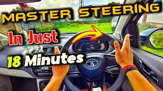 How To Control Steering Wheel✅ Best Technique For Beginners👍🏻Shrideshvlogs [upl. by Kaliski719]