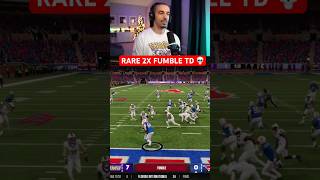 Rare double fumble TD 💀 cfb25 collegefootball [upl. by Alfonso578]