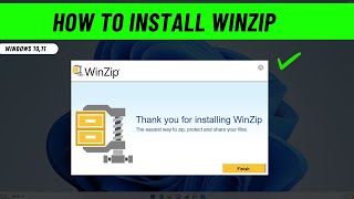 WinZip  How to install Winzip in Windows 11 ✅ [upl. by Sivet281]