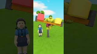 Will Hulk Fall Help Him Balance and Transform  Roblox 3D [upl. by Noseaj]