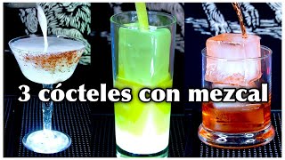 RECETAS 🌶️ Mezcalita coctel con aguacate 🥑 y negroni mezcal [upl. by Hendry783]