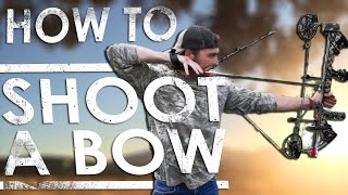 How To Shoot a Compound Bow For Beginners  The Sticks Outfitter [upl. by Aisul874]