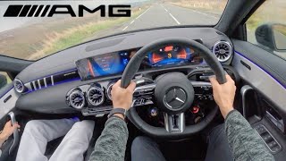 2024 FACELIFT Mercedes A35 AMG POV DRIVE [upl. by Saberio]