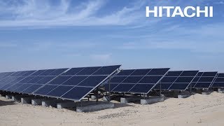 Solution Hitachi solarpowered desalination plants Abu Dhabi  Hitachi [upl. by Hales147]