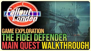 Fidei Defender Fallout London [upl. by Notxap]