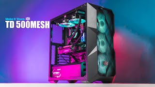 Coolermaster Masterbox TD500 mesh review [upl. by Javler]