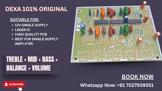 💯Dexa Special Bass treble mid  Surround Board  Dexa pre Amp [upl. by Annawaj698]