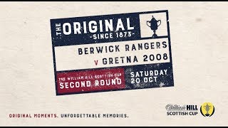 Berwick Rangers 31 Gretna 2008  William Hill Scottish Cup 201819 – Second Round [upl. by Karina833]