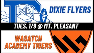 2324 Varsity Boys Basketball Dixie vs Wasatch Academy [upl. by Tucky]