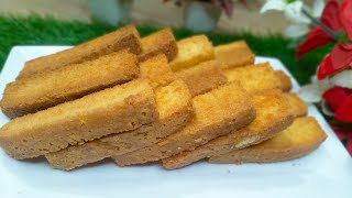 Crispy amp yummy Cake Rusks recipe cakerusks delicieux2018 خستہ اور مزیدار کیک رسک [upl. by Thaddus408]