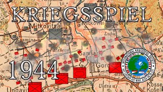 WW2 Kriegsspiel  Marienburg Line 1944  Open Saturday IKS [upl. by Renaxela58]