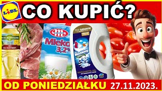 LIDL  Gazetka Promocyjna od Poniedziałku 27112023  Szybko decyduj [upl. by Sigsmond]