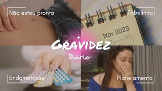 GRÁVIDA COM ENDOMETRIOSE FOI PLANEJADO  Hivana Souza [upl. by Ylrad]