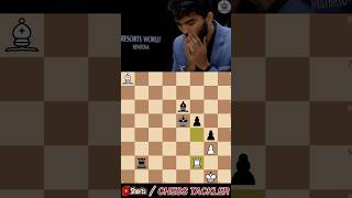 Last move Thriller  World Chess Championship 2024  Chess Tackler  Ding vs Gukesh [upl. by Aleit]