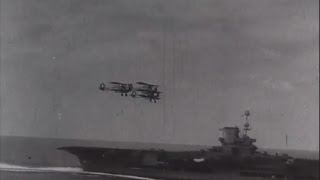 World War II combat footage  sinking of the Bismarck [upl. by Nosneb]