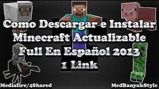 Descargar minecraft para pc 164 Original sin comprarlo Super Facil [upl. by Nayk]