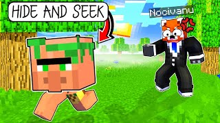 HIDE AND SEEK cu KLORNA Suntem BLOCURI in MINECRAFT [upl. by Irah]