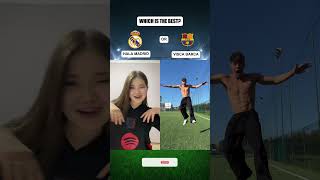 HALA MADRID Vs VISCA BARÇA shorts dance music halamadrid viscabarça laliga [upl. by Dugan]