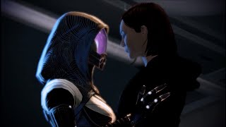 TaliFemShep Romance Scene  Mass Effect 2 [upl. by Htiffirg27]