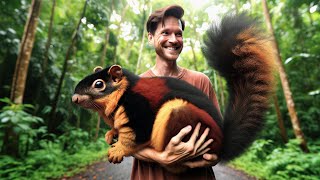 The Biggest Malabar Squirrel in The World [upl. by Linnette902]