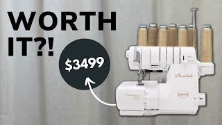 Was it Worth it Why I bought Babylock Accolade Serger Coverstitch Machine 2022 Review [upl. by Eneloj]