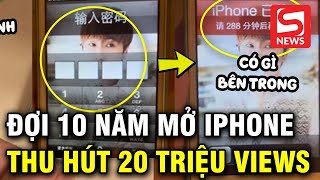 Cô gái đợi ròng rã 10 năm để mở được khóa iPhone quên mật khẩu 20 triệu người hồi hộp cùng [upl. by Renae]