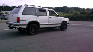 1994 GMC jimmy 53L v8 burn out [upl. by Aroz]