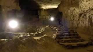 Zedekiahs Cave or King Solomons Quarries Under the Old City of Jerusalem [upl. by Yort]