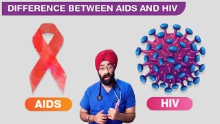 Difference between HIV amp AIDS explained  DrEducation [upl. by Baugh674]