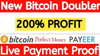 New Bitcoin Doubler Website CryptoStorm 100 Paying Website Live Withdraw Proof 0005 Bitcoin [upl. by Jewett]