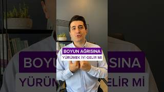 BOYUN AĞRISI ❌ YÜRÜYÜŞ fizyoterapist boyunfıtığı boyunağrısı [upl. by Crotty624]