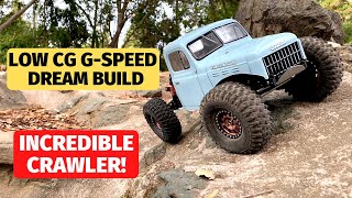 GSpeed Low CG Crawler Ultimate build  Test run [upl. by Armat]