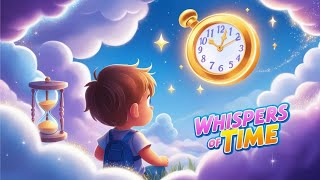 Whispers of Time ⏳  Magical Kids Poem  with Calming Music amp Cartoon Animation [upl. by Volnay]