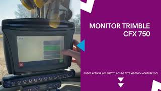 Tutorial Mapeo Digital de Malezas xarvio®  Monitor TRIMBLE CFX 750 Cargar prescripción [upl. by Dacy]