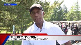 Video Now Jeffrey Osborne hosts 10th annual Celebrity Classic [upl. by Harbot84]