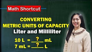 Metric Units of Capacity  Converting L to mL and mL to L  Math Tutorial Tagalog [upl. by Bumgardner247]