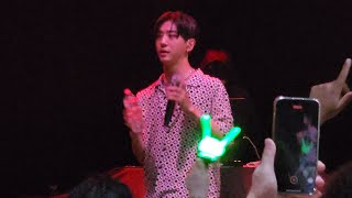 230616 BANG YONGGUK  YAMAZAKI  The Colors Tour in Oakland 4K Fancam [upl. by Enniotna386]