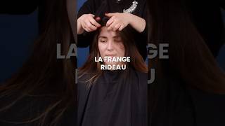 ✂️ La Frange Rideau CAP Coiffure [upl. by Aitel]