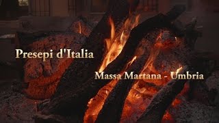 Presepi d’Italia 2015  Massa Martana  Umbria [upl. by Ardnad]