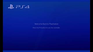 ps4 startup sound [upl. by Llehsor]