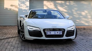 POV DRIVE AUDI R8 SPYDER  Insane V8 Sound [upl. by Maryly]