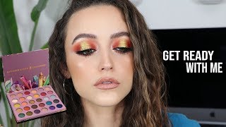 lime green sunset MaKeUp TuToRiaL [upl. by Norak594]