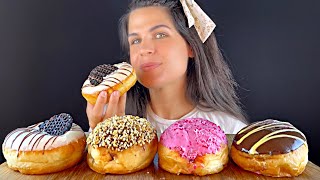 DONUTS  MUKBANG  EATING SOUNDS  ASMR [upl. by Pyle]