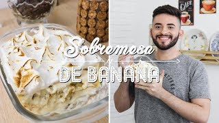 SOBREMESA DE BANANA FÁCIL E DELICIOSA  Gabriel Freitas [upl. by Loram]