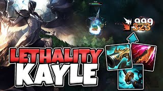 LETHALITY KAYLE IS LEGIT INSANE WTF [upl. by Esirtal]